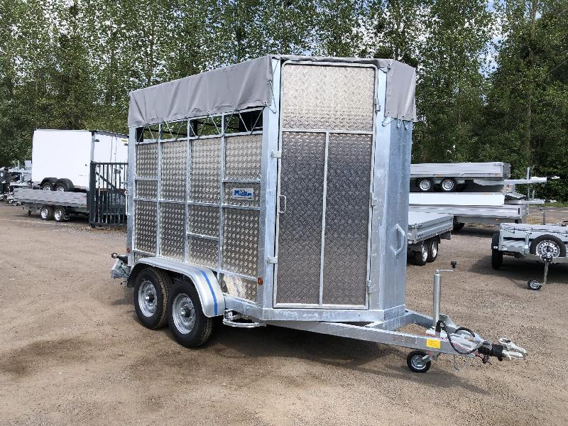 Remorque pour transport d'animaux - 3 places - 3,20 x 1,80 x 2,20 m - 3000 kg - MAGNUM VAN BOVIN 300VB5_0