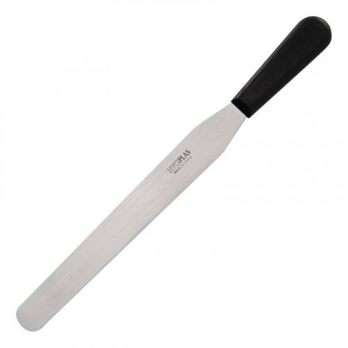 SPATULE FLEXIBLE PROFESSIONNELLE NOIRE HYGIPLAS - 25 CM