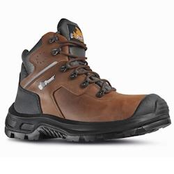 U-Power - Chaussures de sécurité hautes anti perforation HELSINKI UK - Usage général - S3 AN SRC CI ESD Marron Taille 47 - 47 marron matière synt_0