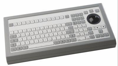 Clavier industriel avec trackball 38mm - 106 touches - IP65 - PS/2 - FR: AZERTY - Référence: KBMT106S33PS2_0