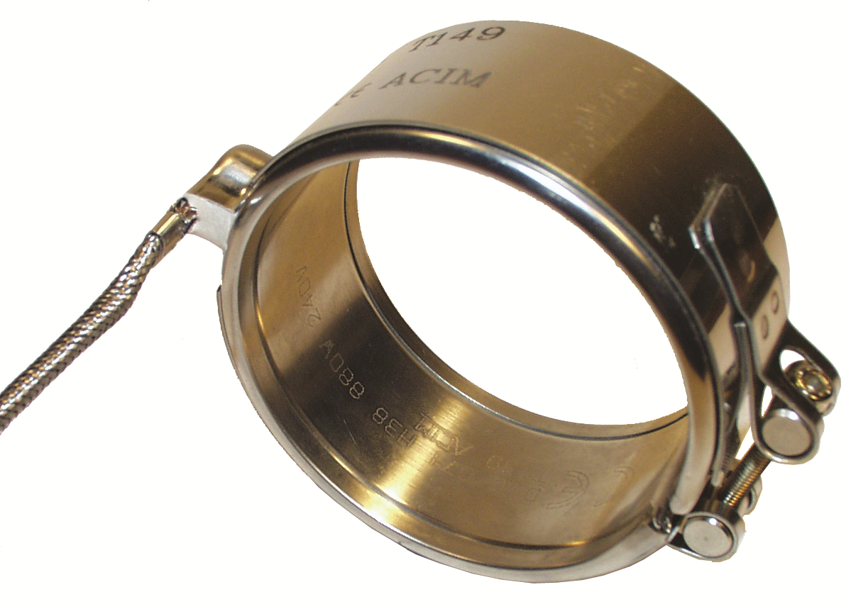 Colliers chauffants à isolation minérale - Puissance de 200 à 880W - Température jusqu'à 800°C_0