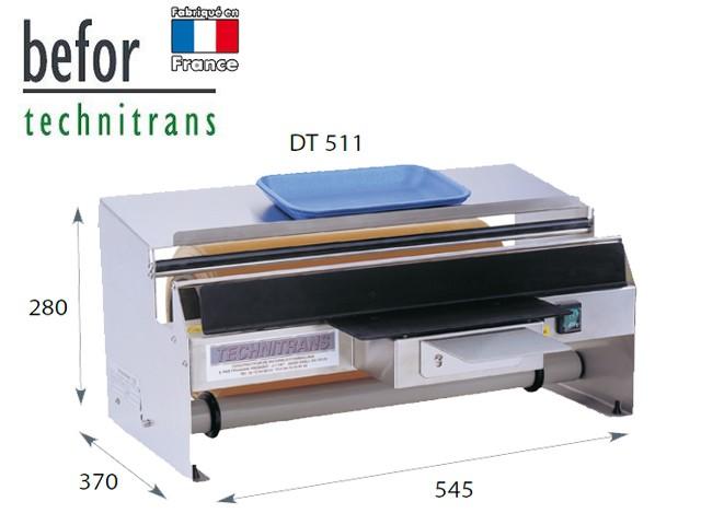 DÉROULEUR DE FILM ÉTIRABLE DT511