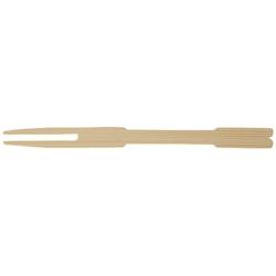Firplast Pique fourchette en bambou 90mm - marron 3700466033143_0