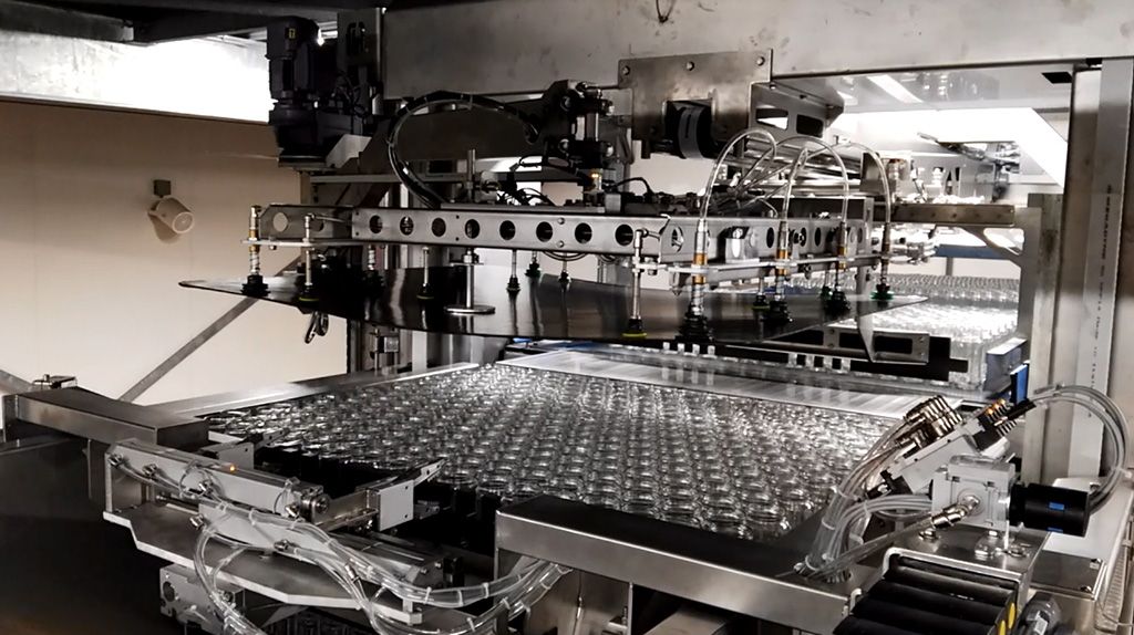 Fl-018-s-v pol - Dépalettiseur automatique par le haut - F.B.L. avec magasin de déchargement et écran tactile_1