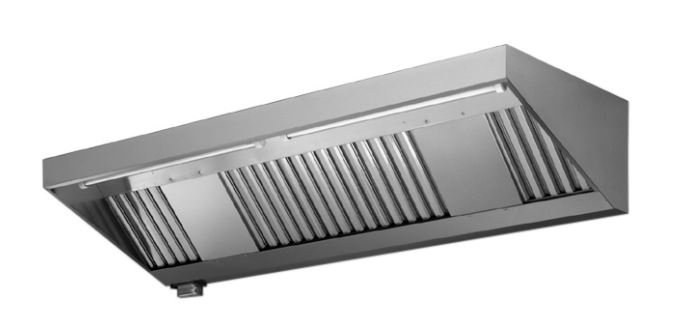 Hotte sans moteur série Master inox 430 - 1600x1100 mm - Compatible gammes de cuisson 700 et 900_0