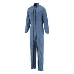 Lafont - Combinaison de travail mixte PYROP coton majoritaire Bleu Métal Taille 3XL - XXXL bleu 3609705822121_0