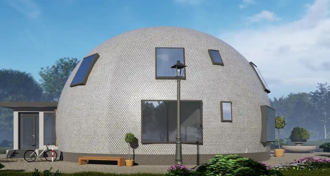 Maison préfabriquée en acier SPHERA , 100 m2 - ISK 100 SPHERA_0