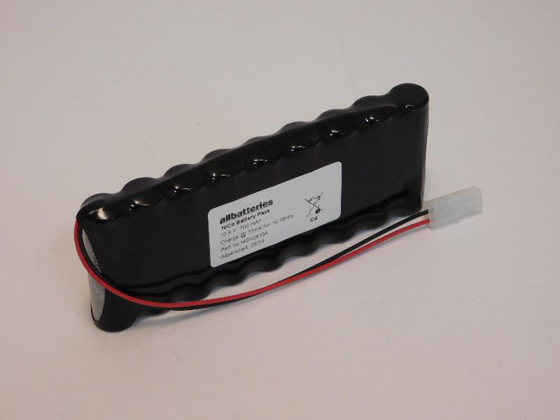 NICD BATTERY B.M.S ENERGY LTD. 10.8V 800MAH CON_0