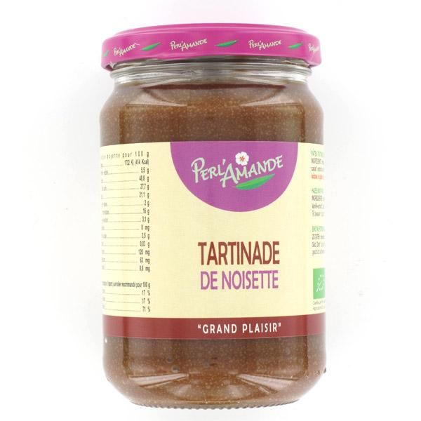 PERLAMANDE TARTINADE NOISETTE CACAO PÂTES À TARTINER BIO