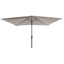 Parasol Rectangulaire Grège 2x3m 48mm - Aluminium - gris PARARE048_1_0