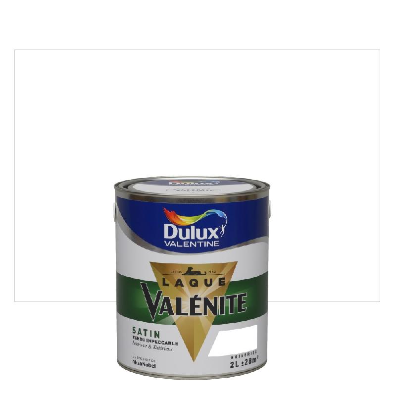 Peinture laque boiserie valénite blanc satiné 2 l - DULUX VALENTINE_0