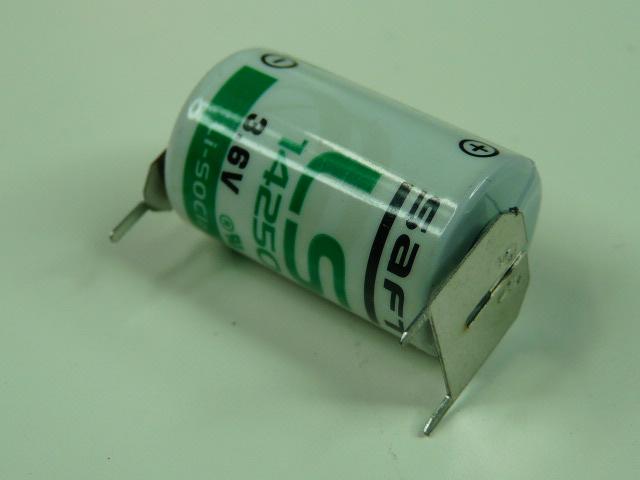 PILE LITHIUM LS14250-3PF 1/2AA 3.6V 1.2AH 3PF_0