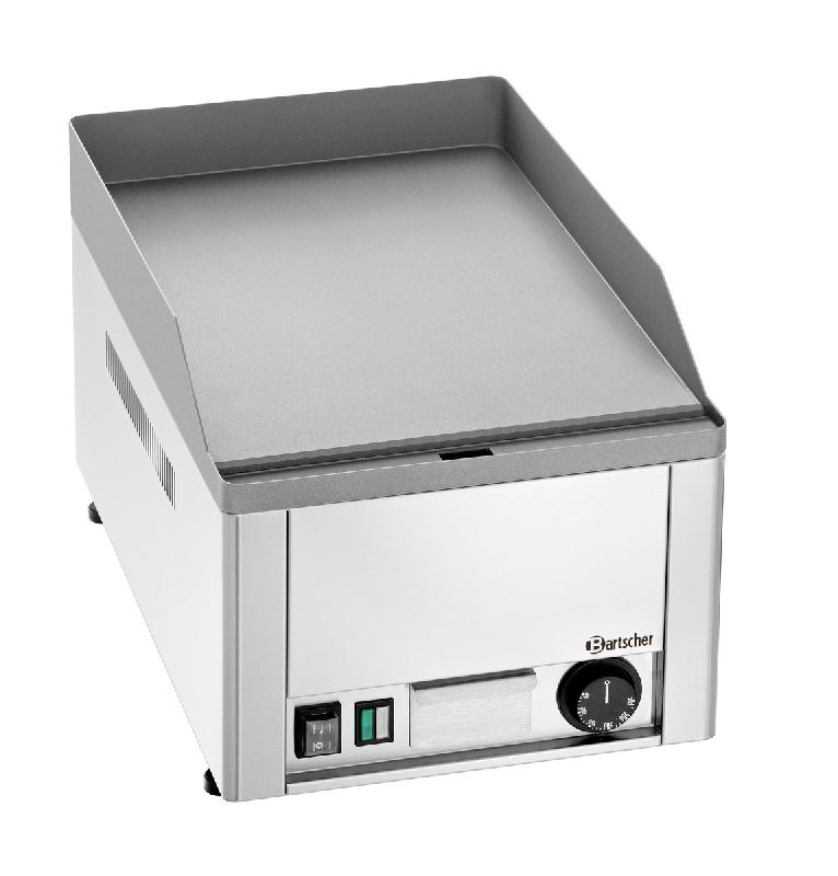 Plancha électrique GDP 320E-G - Plaque lisse en acier inoxydable - Marque BARTSCHER_0