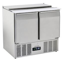 Saladette de préparation 2 portes 900 CSAP2P900 Casselin - gris CSAP2P900_0