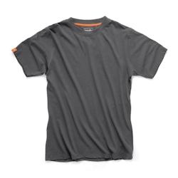 T-shirt Eco Worker Graphite Taille XS - Confortable, Écologique - Idéal pour le Travail - Scruffs - 1 gris 5024763250545_0