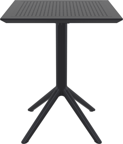 Table carrée pliante 600x600x740 mm - TBLPLCPPNR-ST01_0