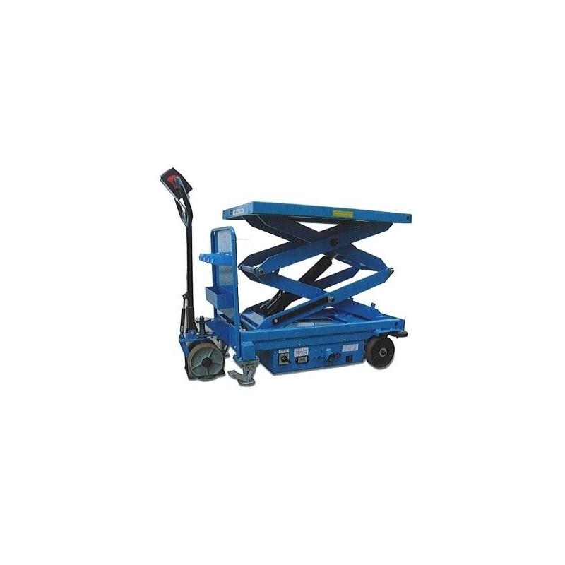 Table élévatrice motorisée - ESM 80 - élévation et déplacement électrique, moteur 700W, batterie 12V/62Ah_0