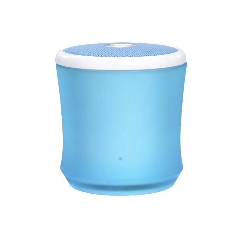 Terratec 145359 - Enceinte portable Bluetooth 2.1 avec connectivité filaire et sans fil - 2,2W - Couleur bleu_0