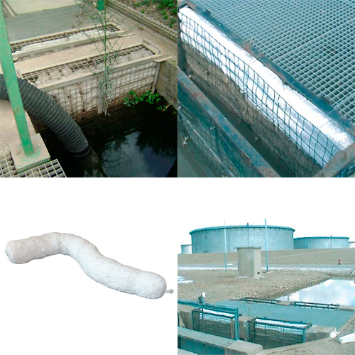 Absorbants hydrocarbures - fibres de polypropylène 13 cm x 1 m - Réf. HYF15 - 15 pièces par carton_0