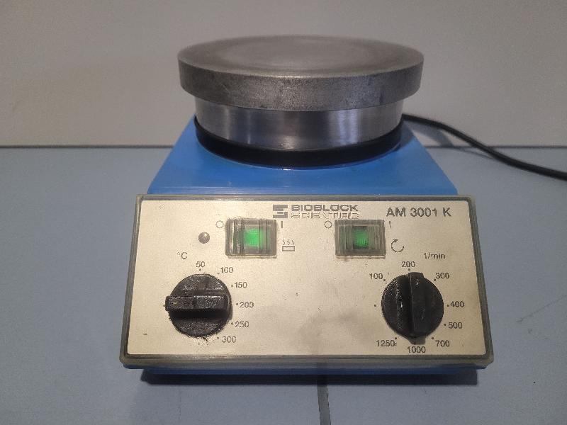 Agitateur magnétique chauffant bioblock scientific am 3001 k_0