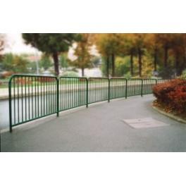 Arceau urbain à barreaux à sceller - acier galvanisé ou peint - 1000mm ou 2000mm_0