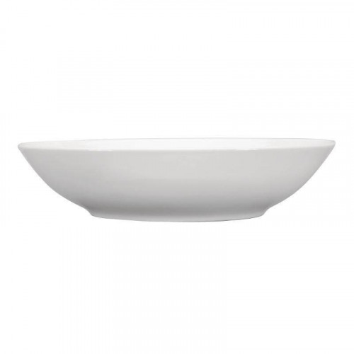 ASSIETTES À PÂTES EN PORCELAINE BLANCHE Ø 300 MM INTENZZO - LOT DE 4