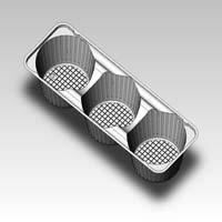 Emballage alimentaire - calage biscuits - dimensions 211x73x38 mm - matériaux économiques_0