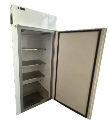 Chambre froide d'occasion JKS - 3 étagères - 1320 litres - 230V - Gaz R452A_0