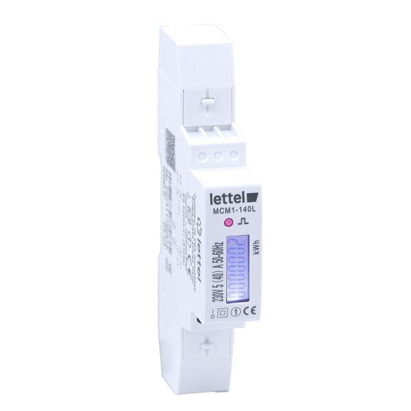 Compteur d'énergie monophasé 40A direct sortie impulsions - LETTEL - MCM1-140L_0