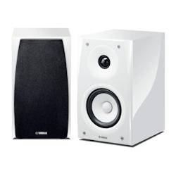 Enceinte Bibliotheque - Yamaha - Ansbp182pw - 2 Voies Bass Reflex Laquées Blanches Avec Boomer De 12 Cm Et Tweeter A Dôme De 3 - 4957812542371_0
