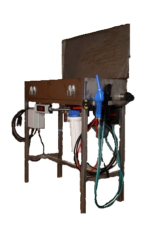 Fontaine de dégraissage LFC 80 - acier inoxydable, capacité 40L, chauffe 1200W, pompe pneumatique_0