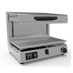 FURNOTEL Salamandre électrique en vitrocéramique - grille 400 x 350 mm - montée en température ultra rapide en 20 secondes_0