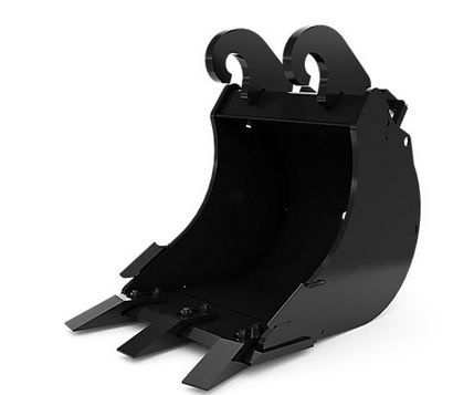 Godet d'excavation-mini-pelle - caterpillar finance france - 400 mm (16 in) - poids 48 kg_0