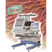 Happy HCU-1501 - Brodeuse industrielle tubulaire - Écran tactile LCD 7 pouces - Superficie broderie 400 x 440 mm_0