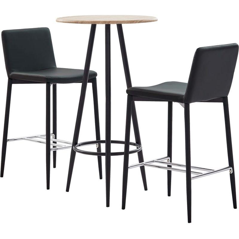HOMMOO TABOURETS DE BAR 2 PCS CRÈME BOIS COURBÉ ET SIMILICUIR HOMMOO TABOURETS DE BAR 2 PCS CRÈME BOIS COURBÉ ET SIMILICUIR