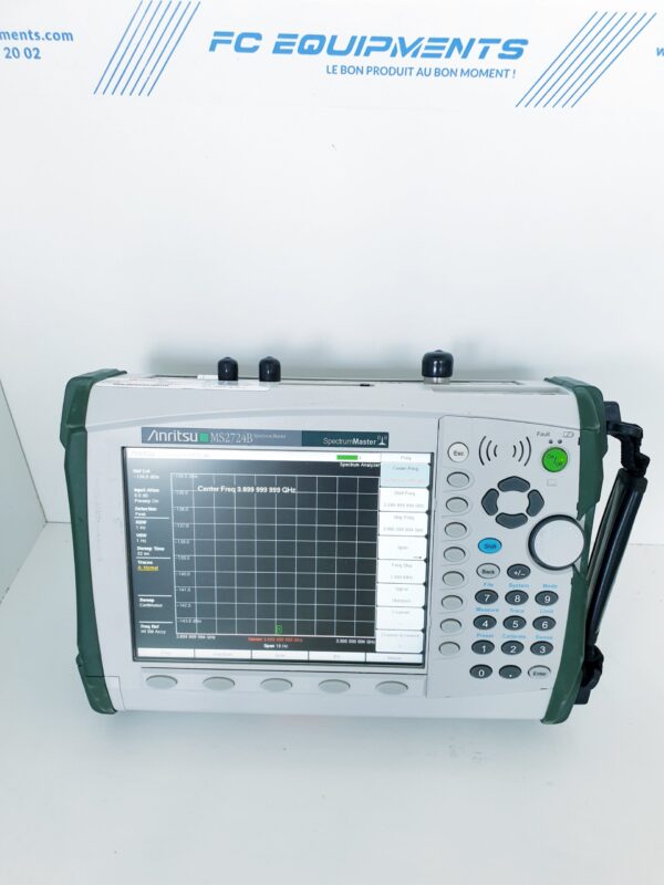 Ms2724b - analyseur de spectre portable - anritsu (wiltron) - 9khz - 20ghz high performance - analyseur de spectre audio_0