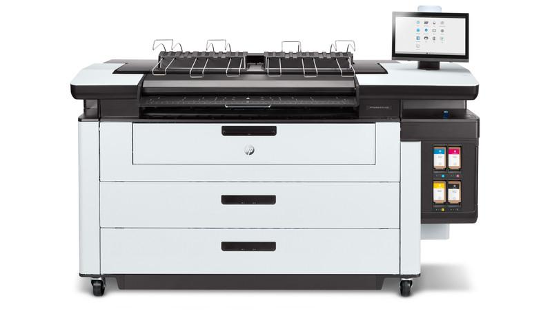 Imprimante multifonction HP PageWide XL Pro 5200 - impression rapide 20 pages A1/min - Référence 4VW19A_0