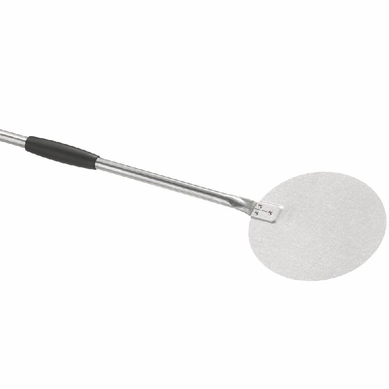 Petite pelle ronde en acier galvanisé Ø200 mm - Ligne éco - Accessoires de pizzeria pro - F-20/L_0