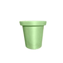 PLAST'UP ROTOMOULAGE Pot de fleurs rond xxl delight 75l - VERTPISTACHE - vert 0637962081541_0