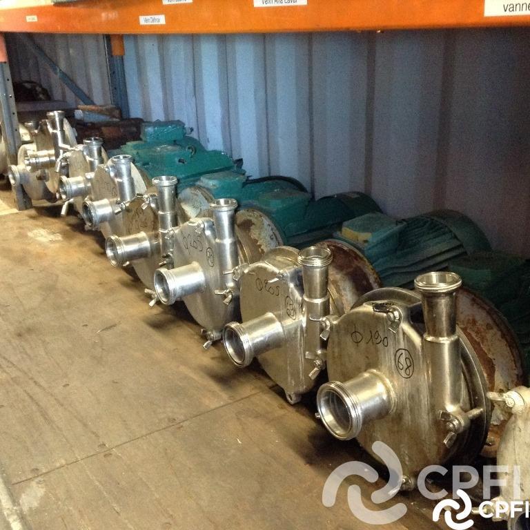 Pompe centrifuge GEA-Hilge-Scami C1/C200 - Débit, pression et puissance moteur à définir_0