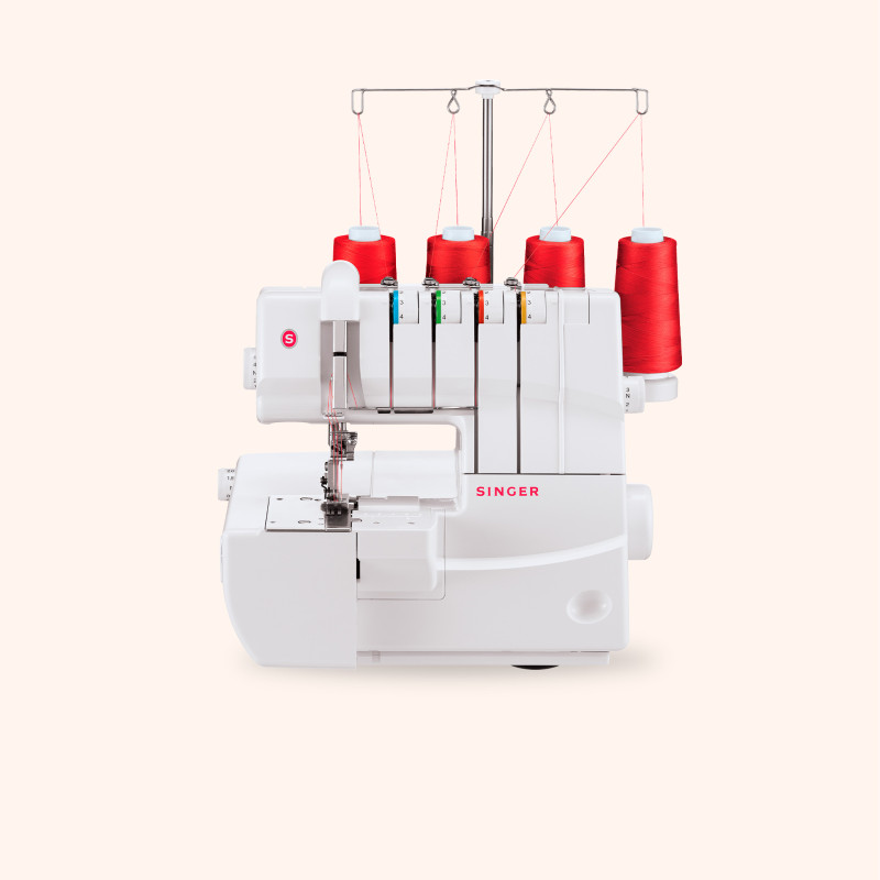 Recouvreuse idéale pour les tissus extensibles mais aussi pour les tissus difficiles à assembler - 14T970_0