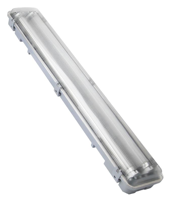 Réglette étanche IP65 2x18W 2500 Lumens - Polycarbonate haute résistance - Elexity_0