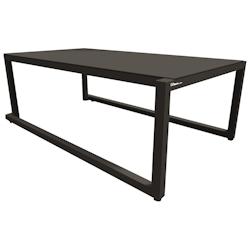 Resol MILANO Table Basse Intérieur, Extérieur 101x60 Noir - noir métal 03013_0