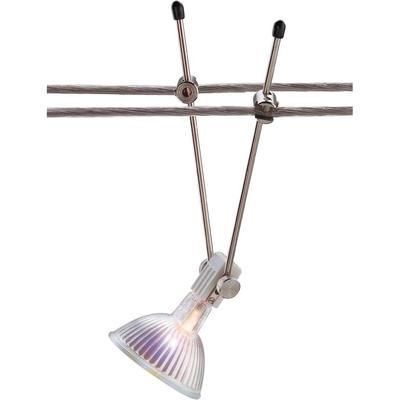 LAMPE POUR SUSPENSION SUR CÂBLE BT GX5.3, GY6.35 35 W AMPOULE HALOGÈNE, AMPOULE LED BLANC