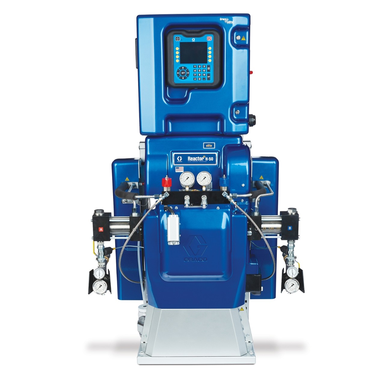 Systèmes doseurs hydrauliques de mousse de pulvérisation à haut débit - Reactor 2 H-50 Graco - Rendement accru et application rapide_0
