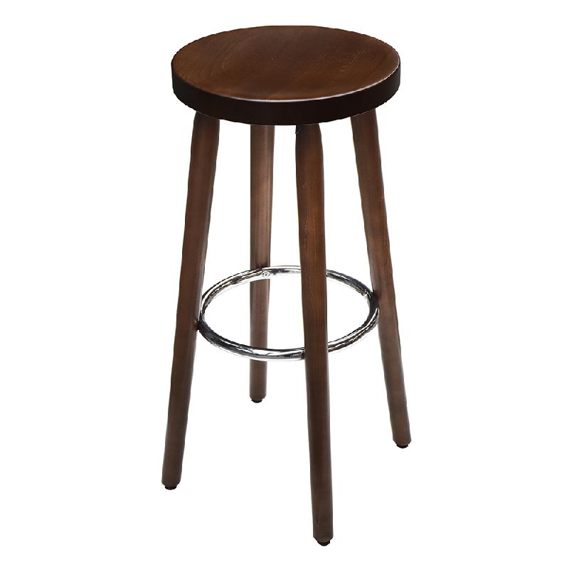 Tabouret de restaurant 2082 - dimensions compactes - assise 81 cm_0