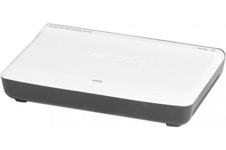 TENDA S8 - Mini switch de bureau 8 ports RJ-45 10/100 - Bande passante 1,6Gbps - Alimentation externe incluse_0