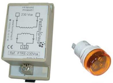 Transfo pour voyant fe ftre monophasé bta essai lampe_0