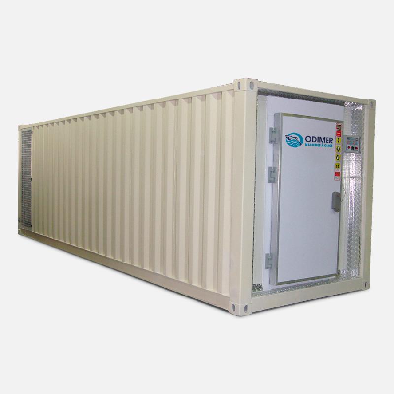 Tunnel de congélation mobile MBF40XXL - conteneurisé, double étage, capacité de refroidissement 82 000 W_0