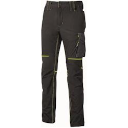 U-Power - Pantalon de travail Slim noir WORLD Noir Taille 2XL - XXL noir 8033546425275_0